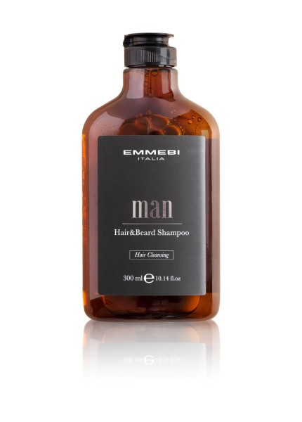 Man Hair &amp; Beard Shampoo 300ml Neu